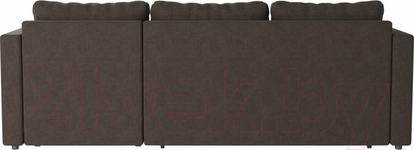 Изображение товара Диван угловой Mio Tesoro Тилаус длинный подлокотник (Brown)