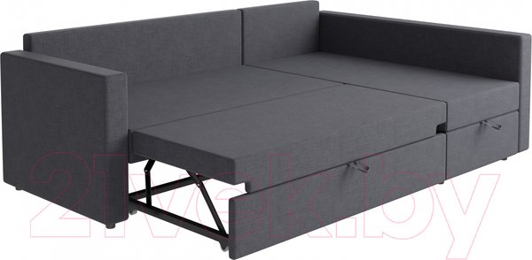 Изображение товара Диван угловой Mio Tesoro Тилаус длинный подлокотник (Dark Grey)