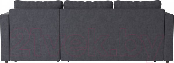 Изображение товара Диван угловой Mio Tesoro Тилаус длинный подлокотник (Dark Grey)