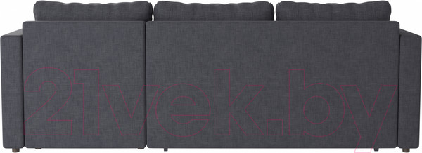 Изображение товара Диван угловой Mio Tesoro Тилаус короткий подлокотник (Dark Grey)