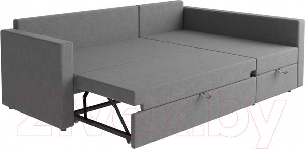Изображение товара Диван угловой Mio Tesoro Тилаус длинный подлокотник (Grey)