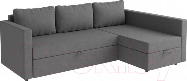 Изображение товара Диван угловой Mio Tesoro Тилаус длинный подлокотник (Grey)
