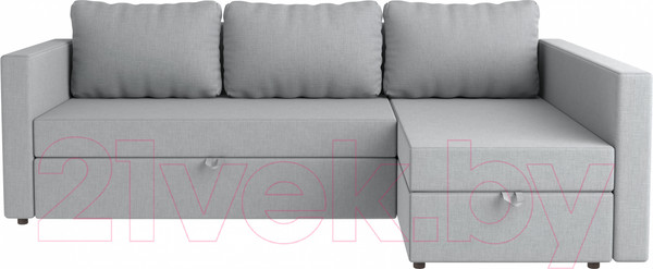 Изображение товара Диван угловой Mio Tesoro Тилаус длинный подлокотник (It Grey)