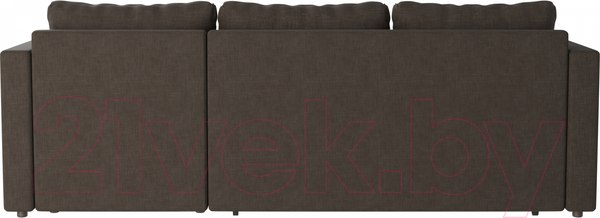 Изображение товара Диван угловой Mio Tesoro Тилаус короткий подлокотник (Brown)