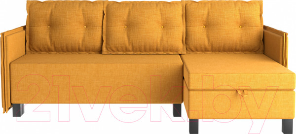 Изображение товара Диван угловой Mio Tesoro Туули (Yellow/Orange)
