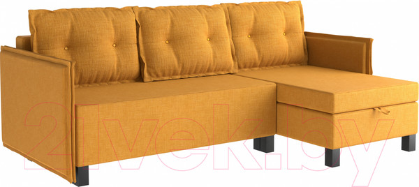 Изображение товара Диван угловой Mio Tesoro Туули (Yellow/Orange)