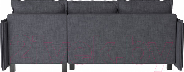 Изображение товара Диван угловой Mio Tesoro Туули (Dark Grey)