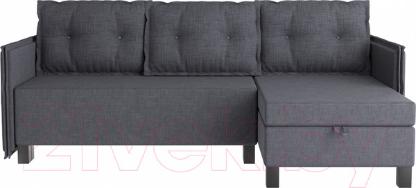 Изображение товара Диван угловой Mio Tesoro Туули (Dark Grey)