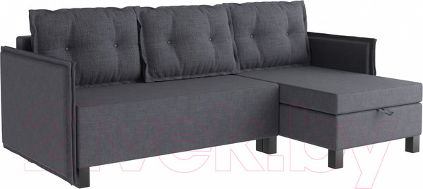Изображение товара Диван угловой Mio Tesoro Туули (Dark Grey)
