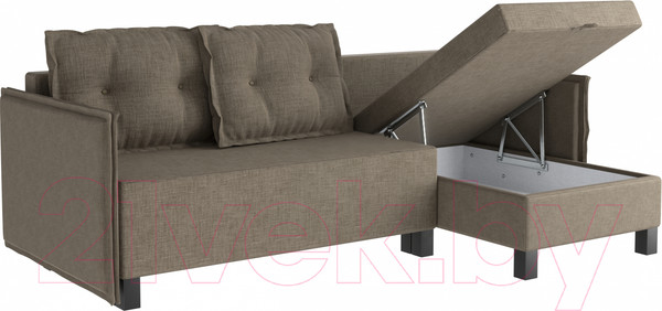 Изображение товара Диван угловой Mio Tesoro Туули (Beige/Grey)