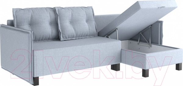 Изображение товара Диван угловой Mio Tesoro Туули (Pastel Blue)