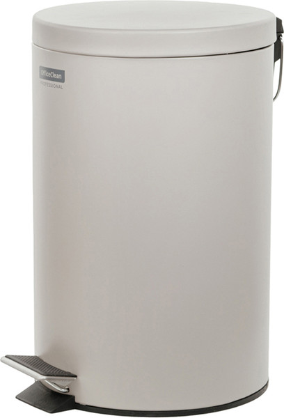 Изображение товара Мусорное ведро OfficeClean Professional / 305614 (12л, серый матовый)