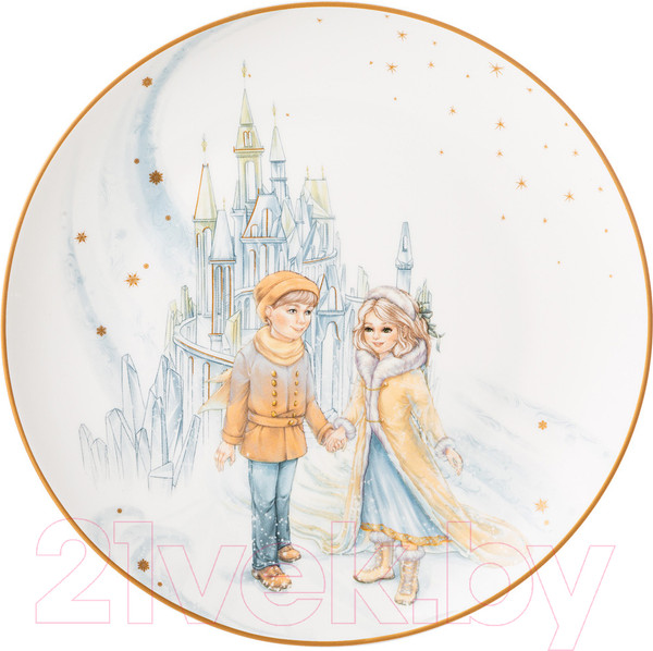 Изображение товара Тарелка закусочная (десертная) Lefard Снежная королева 590-551