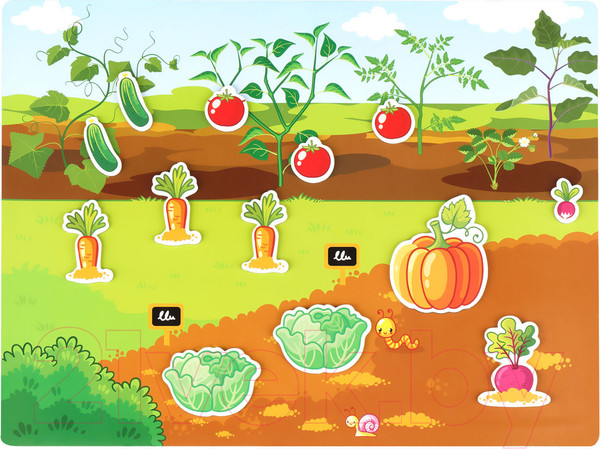 Изображение товара Развивающий игровой набор Три совы Сад и огород / МИ_48721