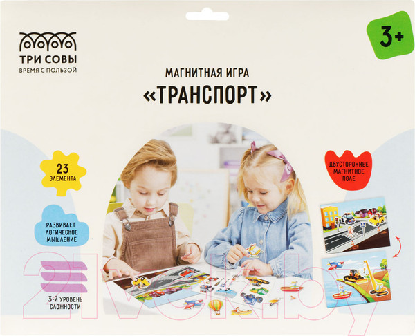 Изображение товара Развивающий игровой набор Три совы Транспорт / МИ_48722
