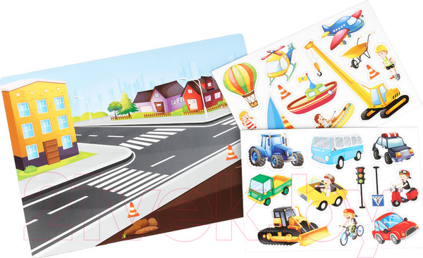 Изображение товара Развивающий игровой набор Три совы Транспорт / МИ_48722