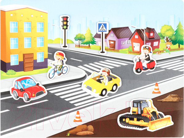 Изображение товара Развивающий игровой набор Три совы Транспорт / МИ_48722