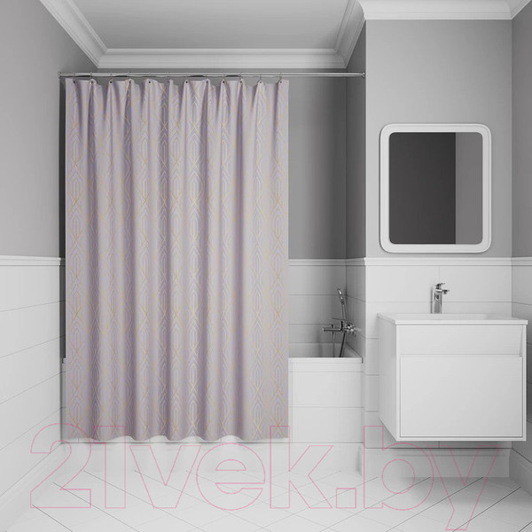 Изображение товара Шторка-занавеска для ванны IDDIS Base BG02P18i11