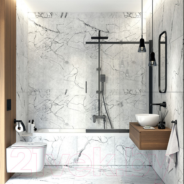 Изображение товара Душевая система со смесителем Deante Cascada Alpinia NAC N1AM