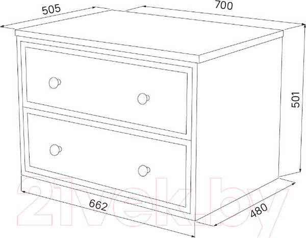Изображение товара Тумба под умывальник IDDIS Torr TOR70WBi95