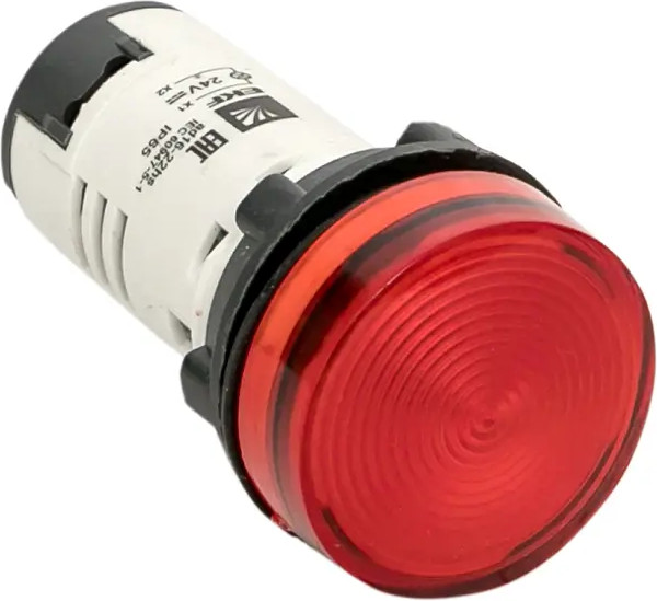 Изображение товара Лампа сигнальная EKF AD16-22HS IP65 / ledm-ad16-r-24-65 (красный)