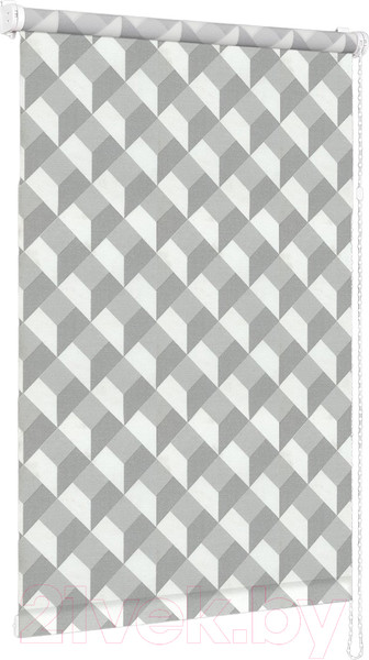 Изображение товара Рулонная штора Delfa Сантайм Глория СРШ-01М 25814 (52x170, серый)