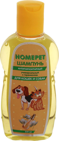 Изображение товара Шампунь от блох Homepet Универсальный для собак и кошек / 80147 (220мл)