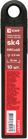 Изображение товара Набор сменных лезвий EKF СМ-30 18мм / cm-s30 (10шт)