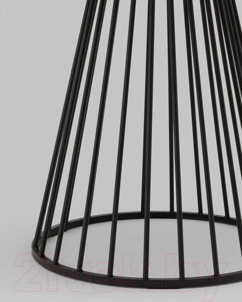 Изображение товара Обеденный стол Stool Group Ливерпуль 110x110 (мраморный/ножки черные)
