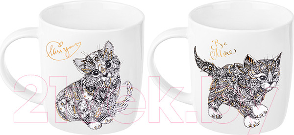 Изображение товара Набор кружек Elan Gallery Котята / 410112