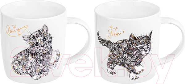 Изображение товара Набор кружек Elan Gallery Котята / 410112