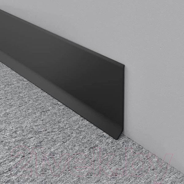 Изображение товара Плинтус Profiling ПЛ-80 (3м, черный муар)