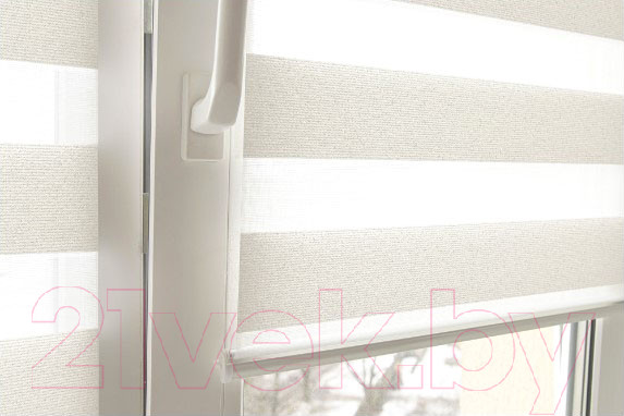 Изображение товара Рулонная штора Delfa Сантайм День&Ночь Best СРШ-01МК 41171 (34x160, белый)