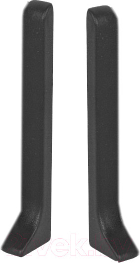 Изображение товара Заглушка для плинтуса Profiling ПЛ-60 (2шт, черный муар)