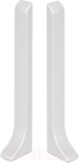 Изображение товара Заглушка для плинтуса Profiling ПЛ-60 (2шт, серебро/матовый)