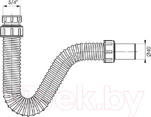 Изображение товара Сифон Bettoserb 125313