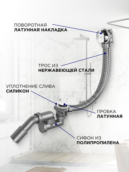 Изображение товара Сифон Bettoserb 125315