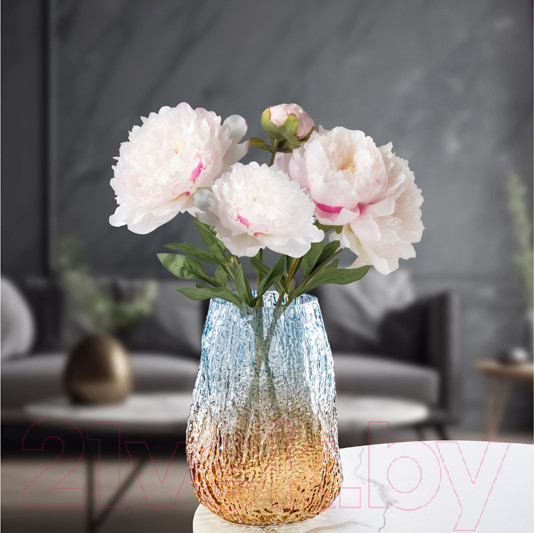 Изображение товара Ваза Elan Gallery 390188 (бежевый/голубой)