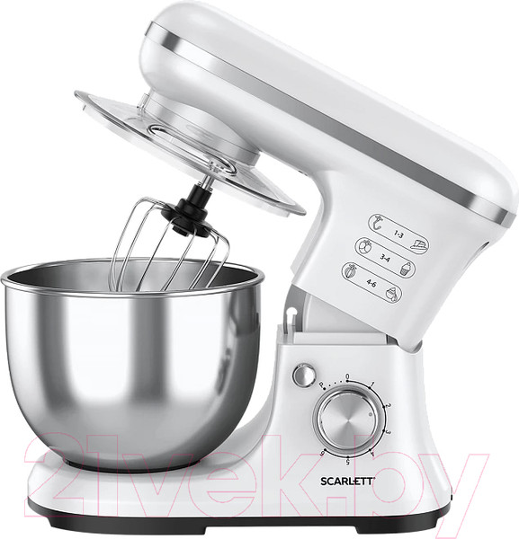 Изображение товара Миксер стационарный Scarlett SC-SM10S50 (белый)