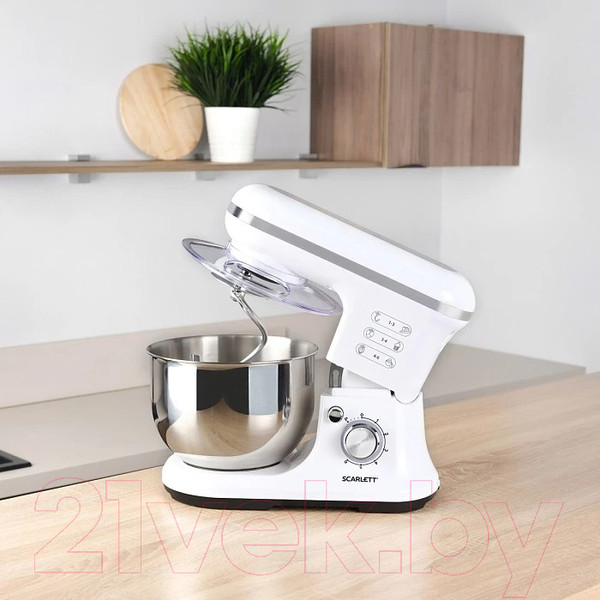 Изображение товара Миксер стационарный Scarlett SC-SM10S50 (белый)