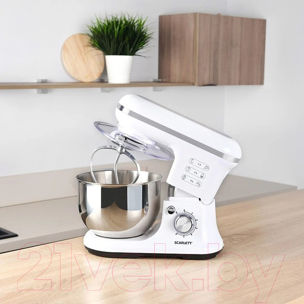 Изображение товара Миксер стационарный Scarlett SC-SM10S50 (белый)