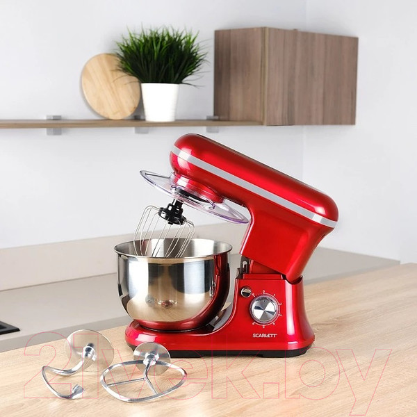 Изображение товара Миксер стационарный Scarlett SC-SM10S51 (красный)