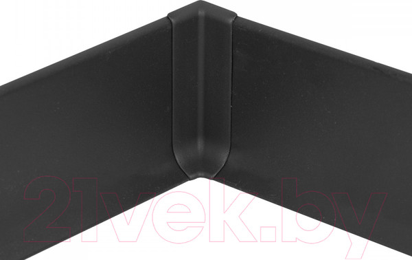 Изображение товара Уголок для плинтуса Profiling Внутренний для ПЛ-100 (черный муар)