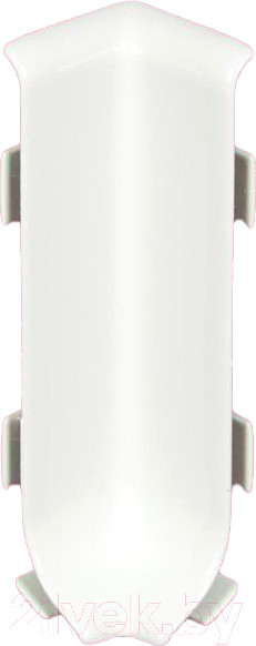 Изображение товара Уголок для плинтуса Profiling Внутренний для ПЛ-60 (белый муар)