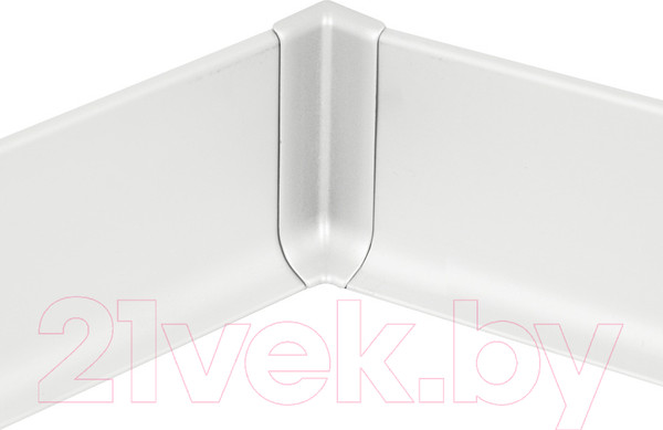 Изображение товара Уголок для плинтуса Profiling Внутренний для ПЛ-60 (серебро/матовый)