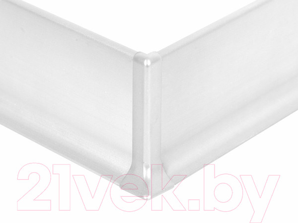 Изображение товара Уголок для плинтуса Profiling Наружный для ПЛ-60 (серебро/матовый)