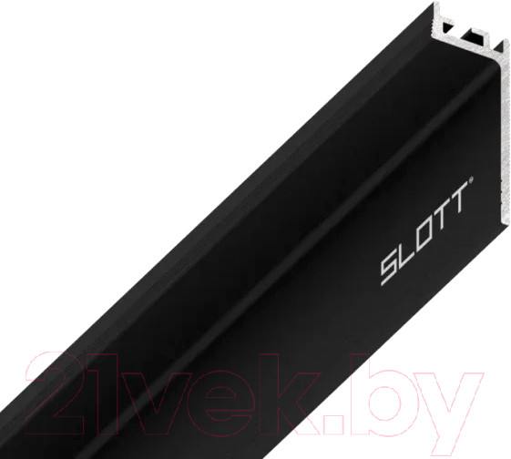 Изображение товара Плинтус Profiling Gipps теневой (3м, черный)