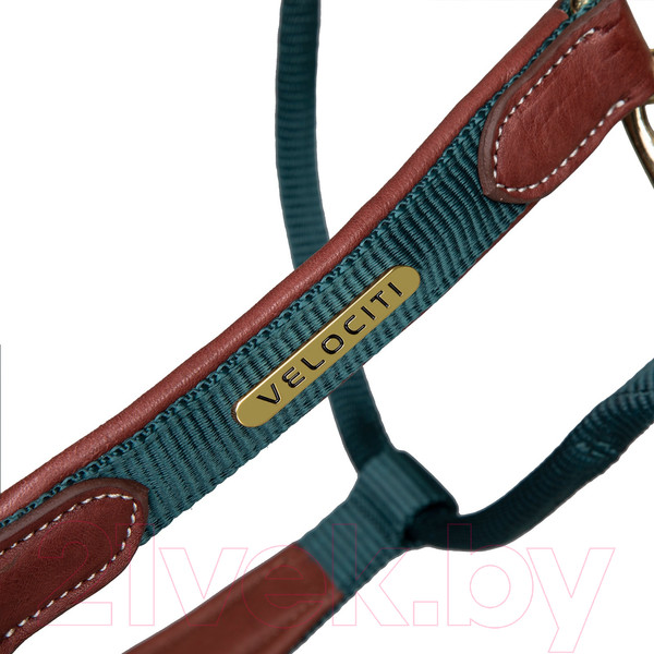 Изображение товара Недоуздок для лошади Shires Velociti Lusso Premium / 4153/GREEN/COB (зеленый)