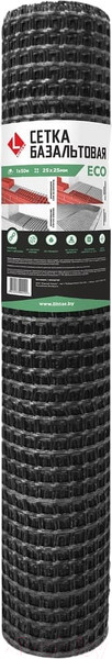 Изображение товара Базальтовая сетка Lihtar Eco 1x50м 25x25