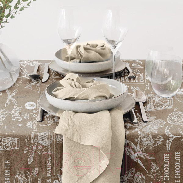 Изображение товара Скатерть ВАСИЛИСА ДН-10 145x150 / 293713 (кафе)